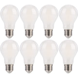 1 x RAW Customer Returns FLSNT Dimmable E27 LED Warm White, A60 LED Filament Edison Light Bulb Vintage, 7W Replaces 60W , 900LM High Brightness LED Bulb E27, 2700K Warm White, 8 Pack - RRP €40.33