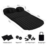 1 x RAW Customer Returns Sinbide Inflatable Mattress with Built-in Pump, Quick Inflation Deflation, Inflatable Bed with Comfortable Coating, Ideal for Travel, Camping, Hiking Black  - RRP €30.0