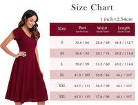 1 x RAW Customer Returns Gardenwed Evening Dresses Elegant for Wedding Women s Dresses Elegant with Sleeves Cocktail Dresses Women s Autumn Festive Dresses for Women Rockabilly Dresses Women s Petticoat Burgundy 3XL - RRP €40.97