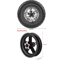 1 x RAW Customer Returns Alomejor Electric Scooter Tire with Hub Electric Scooter Rear Wheel and 120 Disc Brake Pneumatic Tire Rear Wheel Replacement Airless Tire Compatible with XIAO-MI PRO Electric Scooter - RRP €45.5