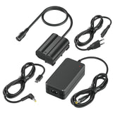 1 x RAW Customer Returns Mspalocell ENEL15 Dummy Battery Kit, AC Power Supply Adapter with Battery Connector for Nikon D7500,D7000,D7200,D7100,D780,D750,D610,D600,D500,D810,D810A,D800E,D850,D800,Z5,Z6,Z7,Z6II,Z7II Cameras - RRP €38.3