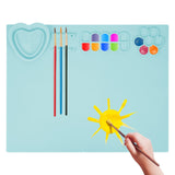 1 x RAW Customer Returns Silicone craft mat, 40x50cm non-stick coated craft mat, non-stick heat-resistant silicone painting sheet, children s silicone craft mat for DIY creations - RRP €15.12