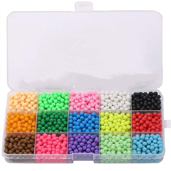 4 x Brand New CO Water Beads Water Beads Kit Educational Art Craft Toys 15 Colors - RRP €91.2