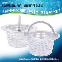 1 x RAW Customer Returns MDYBF Swimming Pool Skimmer Replacement Baskets with, 2 Pack - Skimmer Baskets for Above Ground Pools Through the Wall - RRP €11.16