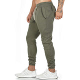 1 x RAW Customer Returns Yageshark Jogging Pants Men Cotton Sweatpants Sports Pants Fitness Slim Fit Pants Casual Pants Joggers Jogging Pants Men Streetwear Green, X-Large  - RRP €28.22