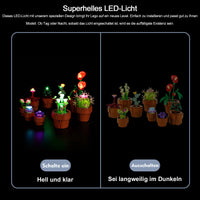 1 x RAW Customer Returns Led Light Set for Lego 10329 Icons Mini Plants Not Lego , Decoration Lighting Set for Lego Tiny Plants 10329 Creative Toys - RRP €34.98