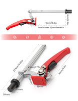 1 x RAW Customer Returns MIDINGCHAI ratchet quick release, toggle clamp 20mm, lever clamp, hold-down clamp for workbench, adjustable holding clamps, clamping lever toggle clamp - RRP €24.76