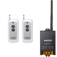 1 x RAW Customer Returns dstfuy switch with remote control, 984FT long distance, DC 12V 24V 48V 72V 40A relay wireless switch, remote control relay for anti-theft alarm systems, lighting, roller shutters, gate barriers. - RRP €29.96