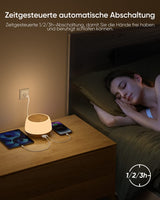 1 x RAW Customer Returns G rvitor bedside lamp touch dimmable with 20W charging function, table lamp dimmable with 8 colors and 3 modes, night light baby nursing light with timing function for bedroom living room children s room - RRP €24.0