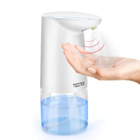 1 x RAW Customer Returns Disinfectant dispenser automatic alcohol sprayer 500ml, automatic infrared sensor spray dispenser, touchless soap dispenser for kitchens, offices, schools, hotels, restaurants etc. white - RRP €16.13