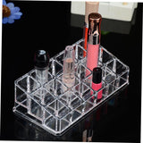 1 x Brand New minkissy Clear Acrylic Makeup Organizer Set of 3, Clear Lip Gloss Organizer, Lipstick Organizer, Clear Acrylic Makeup Display Holder - RRP €19.2