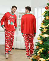 1 x RAW Customer Returns Kouric Christmas family pajamas, snowman Christmas pajamas family set, men s long Christmas pajamas, Christmas pajamas couples, gifts for men Christmas, men s L - RRP €24.58