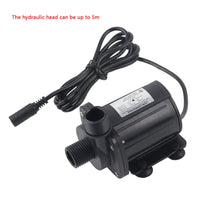 1 x RAW Customer Returns DC 12V Submersible Water Pump 3M 15000L H Hydraulic Head Brushless Water Pump Low Noise -40 -100 Solar Water Pump for Fountain Pool Solar Circulation System - RRP €45.5