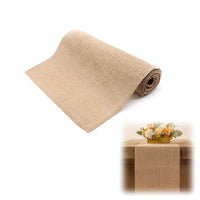 27 x Brand New Natural burlap table runner, vintage jute table runner, vintage jute fabric table runner, wedding table runner, khaki table runner for Christmas decoration, wedding party decoration, home decor, 180 x 30 cm - RRP €210.6