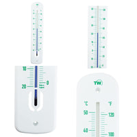 1 x RAW Customer Returns Large outdoor thermometer - 380 mm garden thermometer outdoor for use in garden greenhouse terrace sun terrace shed allotment gardens wall classic thermometer indoor outdoor - RRP €26.4