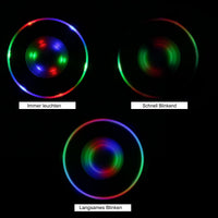 1 x RAW Customer Returns MEDOYOH Set of 6 Colorful LED Coasters Glowing for Drinks, ON Off Button Drinks Coaster Set, Waterproof Coasters Acrylic Round for Glasses Bottles Parties Weddings Bar Christmas Pub - RRP €23.18