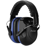 1 x RAW Customer Returns ProCase Hearing Protection Noise Protection Headphones Earmuffs with Noise Reduction Professional Foldable Earmuffs Safety Ear Muffs NRR 28dB Sound Protection for Autism Shooting Sports Hunting Construction -Blue - RRP €16.13