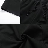 1 x RAW Customer Returns Tansozer Shorts Men With Pockets Shorts Men Summer Sport Gym Shorts Jogging Pants Men Short Sweat Shorts Men Jogging Shorts Black L - RRP €25.7