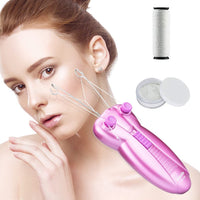 1 x RAW Customer Returns Electric Facial Hair Remover for Women, CAPMESSO Hair Shaver Ladies Facial Hair Epilator Facial Hair Remover for Women, Arms Underarm Hair Remover Valentine s Day Gift - RRP €23.18