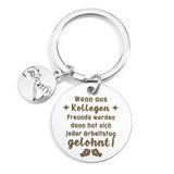 223 x Brand New Keyring colleague farewell gift colleagues friendship gifts farewell gift colleagues best colleague gift job change favorite colleague retirement gift Christmas gifts - RRP €1569.92