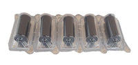 1 x RAW Customer Returns Black Ink Rollers for Open Label Makers - Pack of 5 Units - RRP €16.81