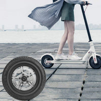 1 x RAW Customer Returns Scooter Disc Brake Rear Wheel Tires, E-Bike Skateboard Tires, Electric Scooter Wheel Hub Solid Tires for Xiaomi Mijia M365 Not Compatible with M365 pro. - RRP €37.5