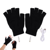 54 x Brand New Rakiuty Unisex USB Handschuhe, Winter Heating Gloves, Heizung Stricken Handschuhe, USB-Beheizte Handschuhe F r Warme H nde Warm, Zum Arbeiten Am Laptop, Fingerlos und F ustlinge, Noir - RRP €1231.2