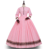 2 x Brand New GRACEART Women s 1860s Victorian Dress Rococo Party Costume Pink, XL  - RRP €140.78