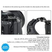 1 x RAW Customer Returns JJC Camera Hand Strap for Sony A6000 A6300 A6400 A6500 A5100 A5000 A7RIII A7III A7RII A7SII A7II A7R A7S A7 A9 RX1 RX1R RX1RII RX10 II III IV A99II A77II A99 A77 A68 HX350 HX400V HX400V - RRP €30.99