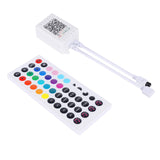 1 x RAW Customer Returns RGB Controller 24key, ALED LIGHT LED Remote Control IR Remote Controller Control for RGB Strip SMD 3528 5050 Strip Light Strip Color Changing LED Light Strip DC 12V - RRP €20.4