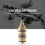 1 x RAW Customer Returns Ocnvlia thermostatic cartridge and handle made of brass for mixer tap shower rod mixer tap shower cartridge mixer tap cartridge mixer tap gold - RRP €24.0