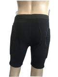 1 x RAW Customer Returns Walter Goalkeeper Shorts, Impact Model, with Side Protections, Black Color Black, XS  - RRP €34.33