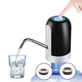 1 x RAW Customer Returns CALA VERDE automatic water dispenser - for jugs, electric water pump USB charging distributor, BPA free silicone Black  - RRP €17.95