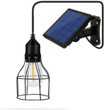 1 x RAW Customer Returns Lixada Solar Pendant Light E27 Outdoor Light Sensitive Light IP65 Water Resistance for Garden Yard Terrace Balcony - RRP €26.65