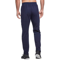 1 x RAW Customer Returns JustSun jogging pants men s training pants sports pants men s long cotton fitness pants men s zipper pockets blue L - RRP €32.99