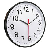 1 x RAW Customer Returns Plumeet 30cm Silent Wall Quartz Clock, Decorative for Home Kitchen Office School, Easy to Read and Battery Operated White  - RRP €21.44