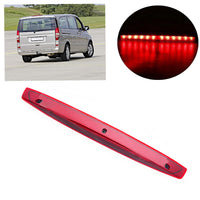 1 x RAW Customer Returns KASturbo Third Brake Light for Mercedes W639, 3rd Brake Light Tailgate Vito Viano 2003-2015 A6398200056 Red  - RRP €40.99