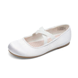 1 x RAW Customer Returns DREAM PAIRS Girls Mary Jane Strap Flat Shoes Ballerina Flats Princess Shoes Flat School Shoes Angie-2-E White 35 EUR  - RRP €29.23