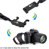 1 x RAW Customer Returns JJC Camera Wrist Strap for DSLR Cameras Canon Nikon with U Type Plate  - RRP €31.72