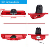 1 x RAW Customer Returns HD Caravan Transporter Reversing System Brake Light Rear View Camera Roof Camera Parking Camera Parking Aids With Angle Adjustable Compatible with Peugeot Expert FIAT Scudo Citroen Jumpy Toyota Proace - RRP €129.98