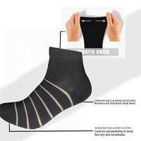 3 x Brand New Sports socks sneaker socks men invisible socks ankle socks men women ankle socks 38-45 invisible running socks tennis socks work socks breathable football socks cotton nice socks black - RRP €82.8