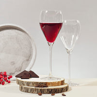 1 x RAW Customer Returns Krosno - Perla red wine glasses 4 x 480ml Wine glasses set Red wine glass Wedding gift Dishwasher safe Crystalline glass Lead-free glass Durable Scratch-resistant Gift idea - RRP €32.99