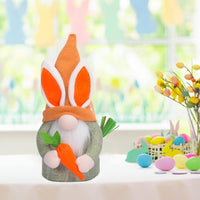 5 x Brand New HGSHUO Easter decoration gnome plush Easter bunny dwarf cuddly toy Easter bunny dolls for Easter decoration spring Easter bunny gnome decor holiday decoration orange - RRP €102.0