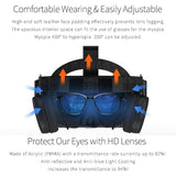 1 x RAW Customer Returns LONGLU VR Glasses for iPhone and Android Phones, 3D Virtual Reality Glasses with Wireless Headphones for Imax Movies and Games with a Remote Control Black  - RRP €129.99