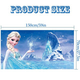 10 x Brand New YGCHEN Beach Towel for Frozen Towel Microfiber Princess Bath Towel Children Beach Towels Frozen Towels for Swimming Beach Camping Shower Bath Towels 70 150 cm  - RRP €204.0