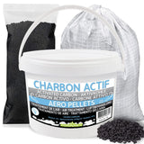 1 x RAW Customer Returns Activated carbon pellets available in 1 kg and 2 kg bags 5 kg buckets, 10 kg and 25 kg bags high purity granules for air purification and filtration, carbon filters, aquariums, wine cellars, extractor hoods - RRP €34.0