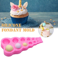 1 x RAW Customer Returns YGCHEN Silicone Fondant Molds 3d Half Ball Silicone Mold Cake Mold Chocolate Baking Mold Pearl Molds DIY Candy Jelly Baking Molds Cake Decoration 2 Pieces - RRP €15.73