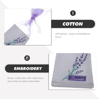 2 x Brand New 10 PCS Empty Lavender Bags, Spice Bags, Small Organza Bags, Lavender Bags for Cabinets, for Packaging Lavender, Spices and Herbs No Lavender  - RRP €38.4