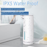 1 x RAW Customer Returns Soap Dispenser Automatic with Sensor Foam Soap Dispenser Electric - LAOPAO Touchless Foam Soap Dispenser Set USB Charging IPX5 Waterproof Motion Sensor for Kitchen Bathroom White 320 ml  - RRP €29.97