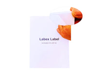 1 x RAW Customer Returns 100 sheets, 210 x 297 mm, 1 sheet per A4, self-adhesive, matt, white paper, adhesive labels in A4 format, white self-adhesive, printable - Adhesive labels - Universal labels - RRP €21.62